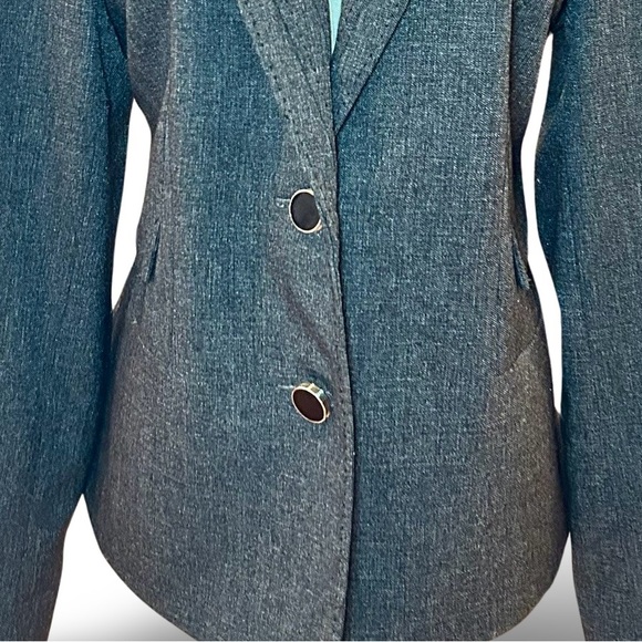 Women's Louben Grey with Godet on Back Size 8 - Picture 5 of 15